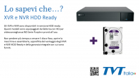 XVR e NVR di TVT con HDD preassemblato
